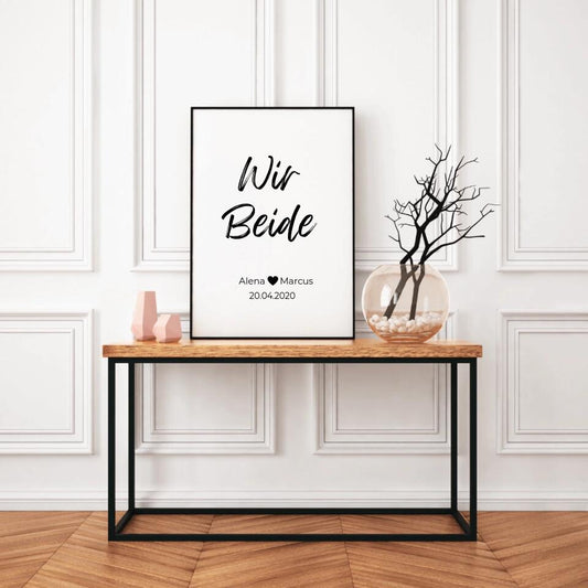 Poster "Wir beide"