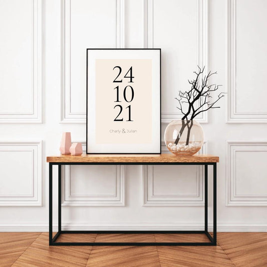 Poster "Unser Datum"