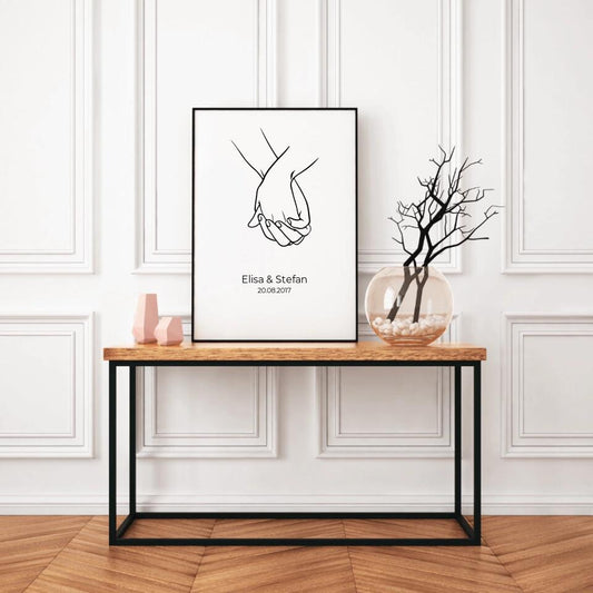 Poster "Holding Hands"